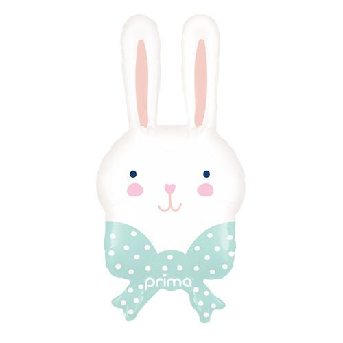 12" Air-filled Sweet Bunny head - Prima