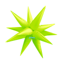 1 Starburst Electric Jaune 26" - Prima