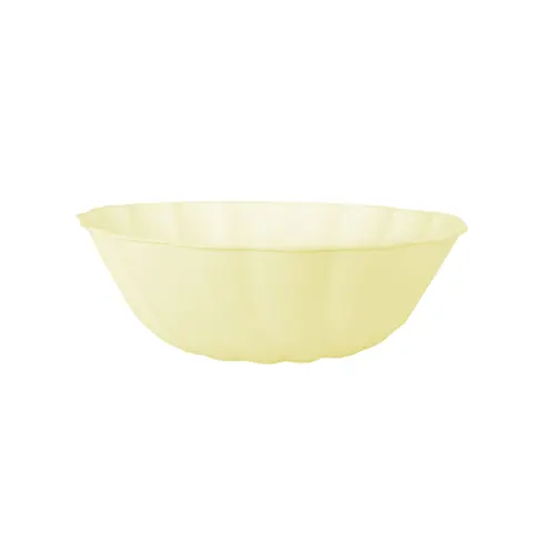 6 Bols Ronds Décor Jaune 14.8Cm - Amscan