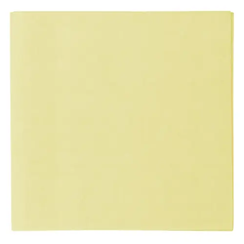20 Serviettes Papier Décor Jaune 33Cm - Amscan