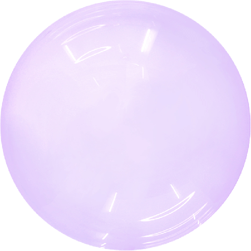Crystal Bubble 10" Violet FDS