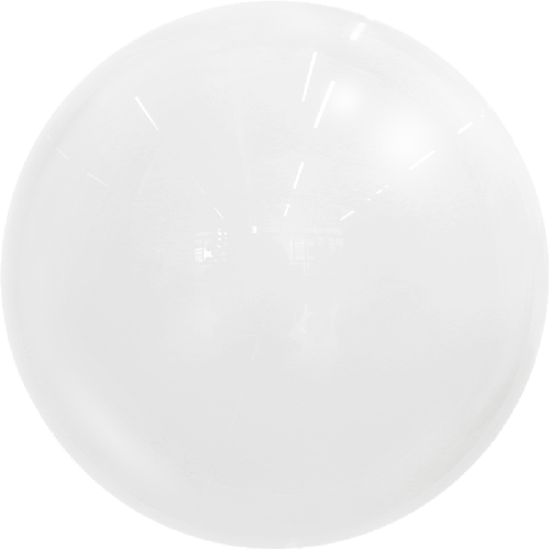 Metallic Bubble 24" Blanc vrac - FDS