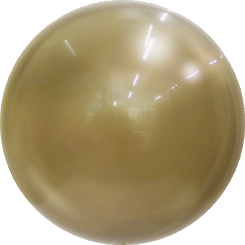 Metallic Bubble 36" Doré