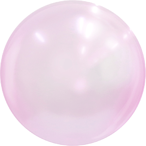 Metallic Bubble 12" Rose - FDS