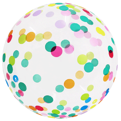 Confetti Bubble 18" Multi
