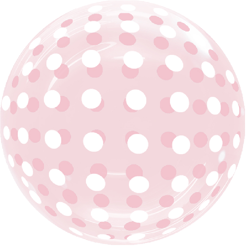 Dots Bubble 18" Rouge