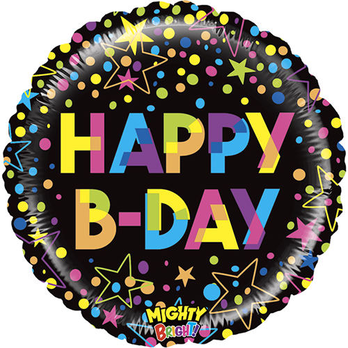 Mighty Colorful Birthday 21" - Grabo