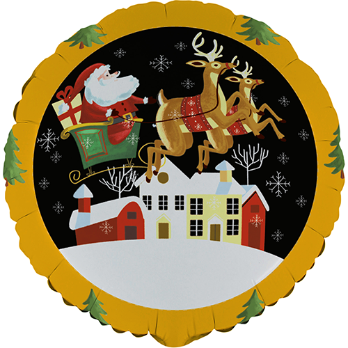 Santa In Sleigh 18" - Grabo - FDS