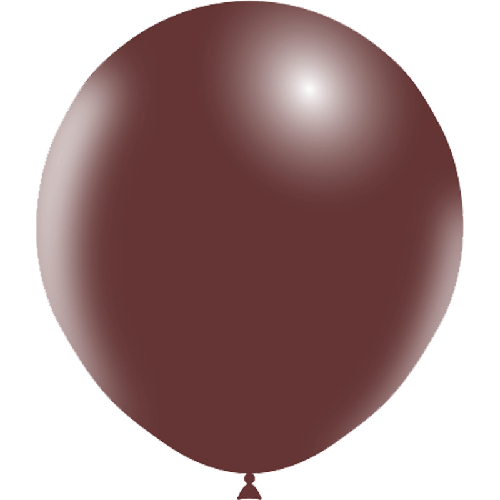 5 Ballons 18" Chocolat Standard – Balloonia