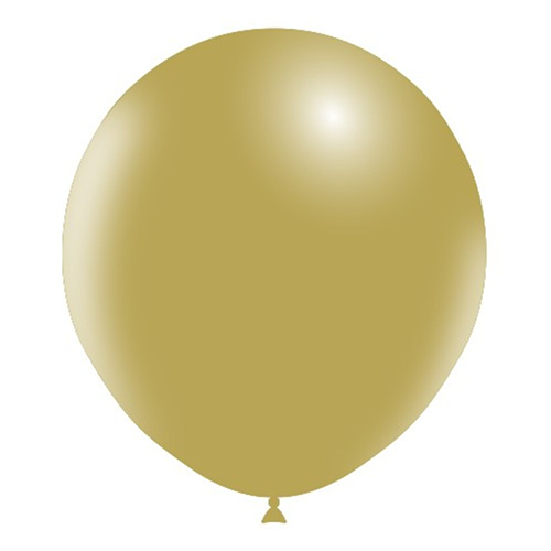 5 Ballons 18" Vintage Mustard - Balloonia