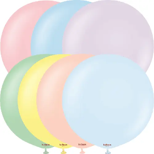 24" Macaron Assorted 10ct Fds - Kalisan