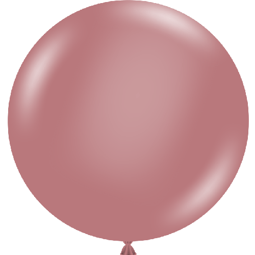  24" CANYON ROSE RAW BALLOON 1ct - TufTex - FDS