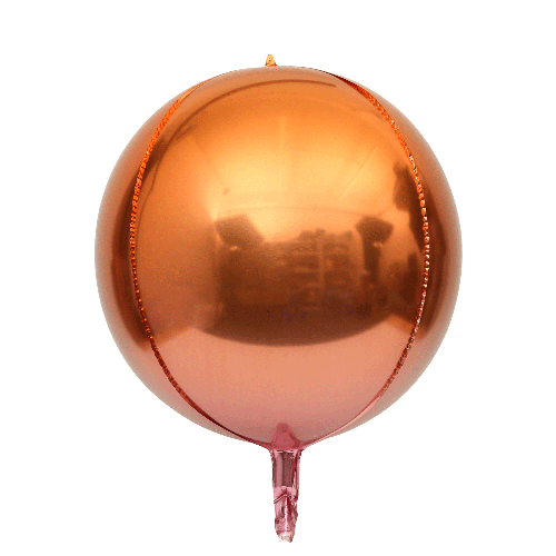 Orbz Rose Doré Gradient Clair 22"