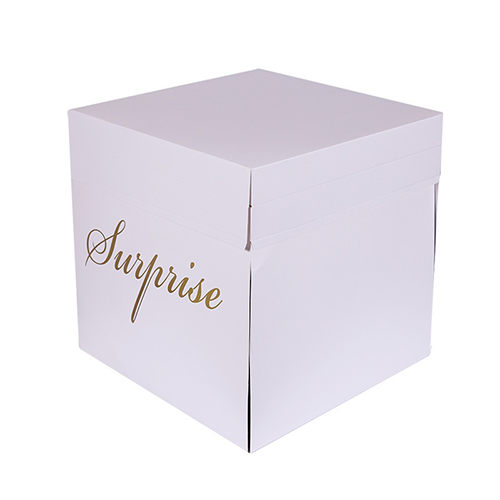 Surprise Box 50X50 Blanche