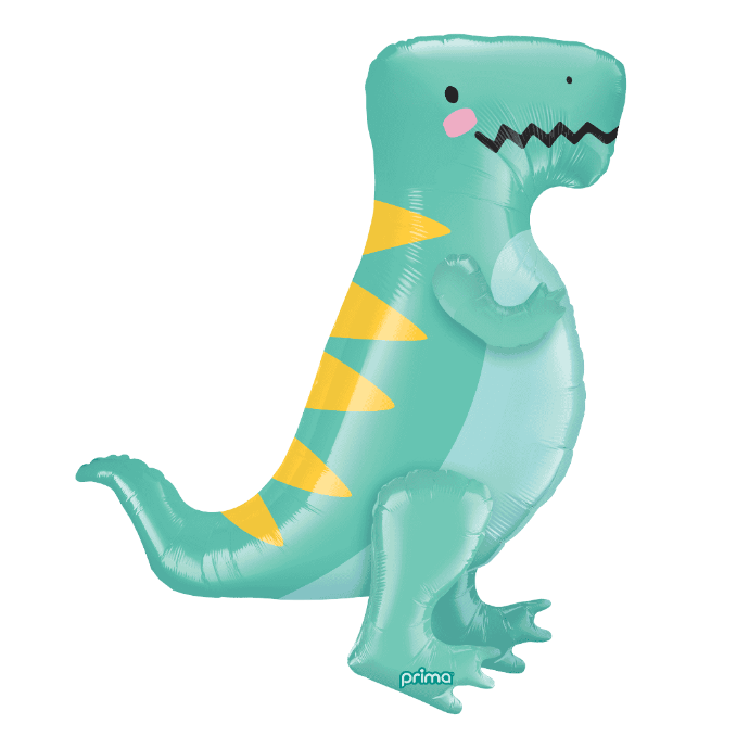 1 Alu 43" T-Rex Shape with Moving Arms & Legs - Prima