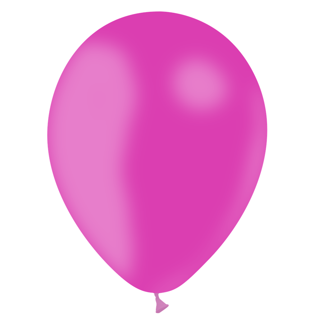 50 Ballons 11" Standard Fuchsia