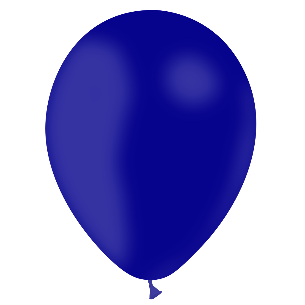 50 Ballons 11" Standard Bleu Marine