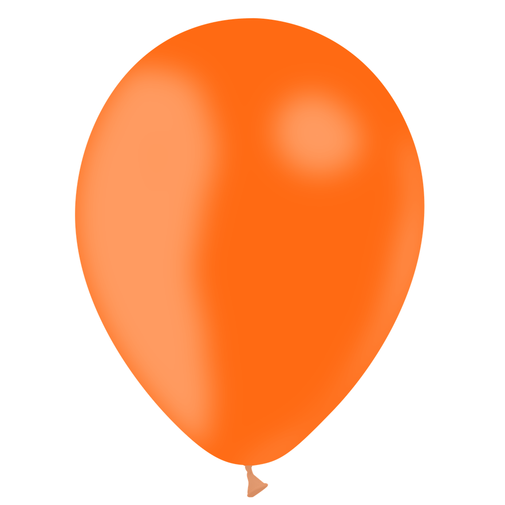 24 Ballons 11" Standard Orange