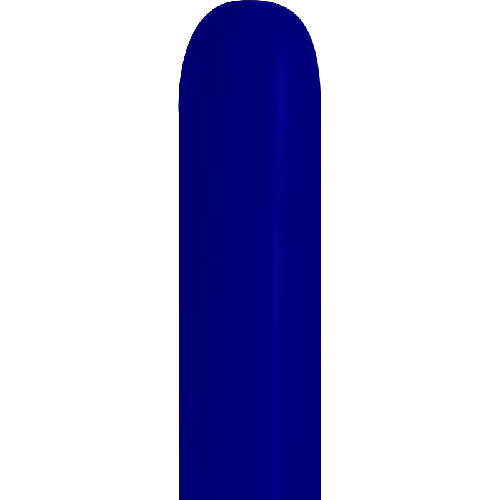 50 Ballons À Modeler 160 Bleu Marine 