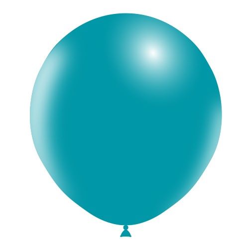 25 Ballons 18" Standard Turquoise - Balloonia 