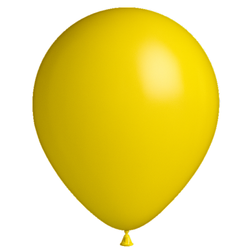 25 Ballons 30cm Jaune citron 