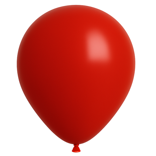 25 Ballons 30cm Rouge