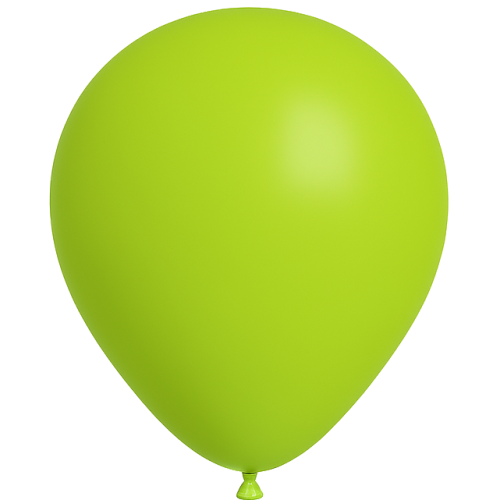 25 Ballons 13cm Pistache