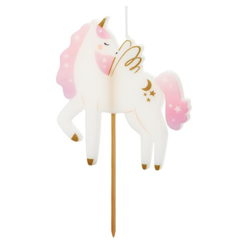 Bougie Licorne de 9cm