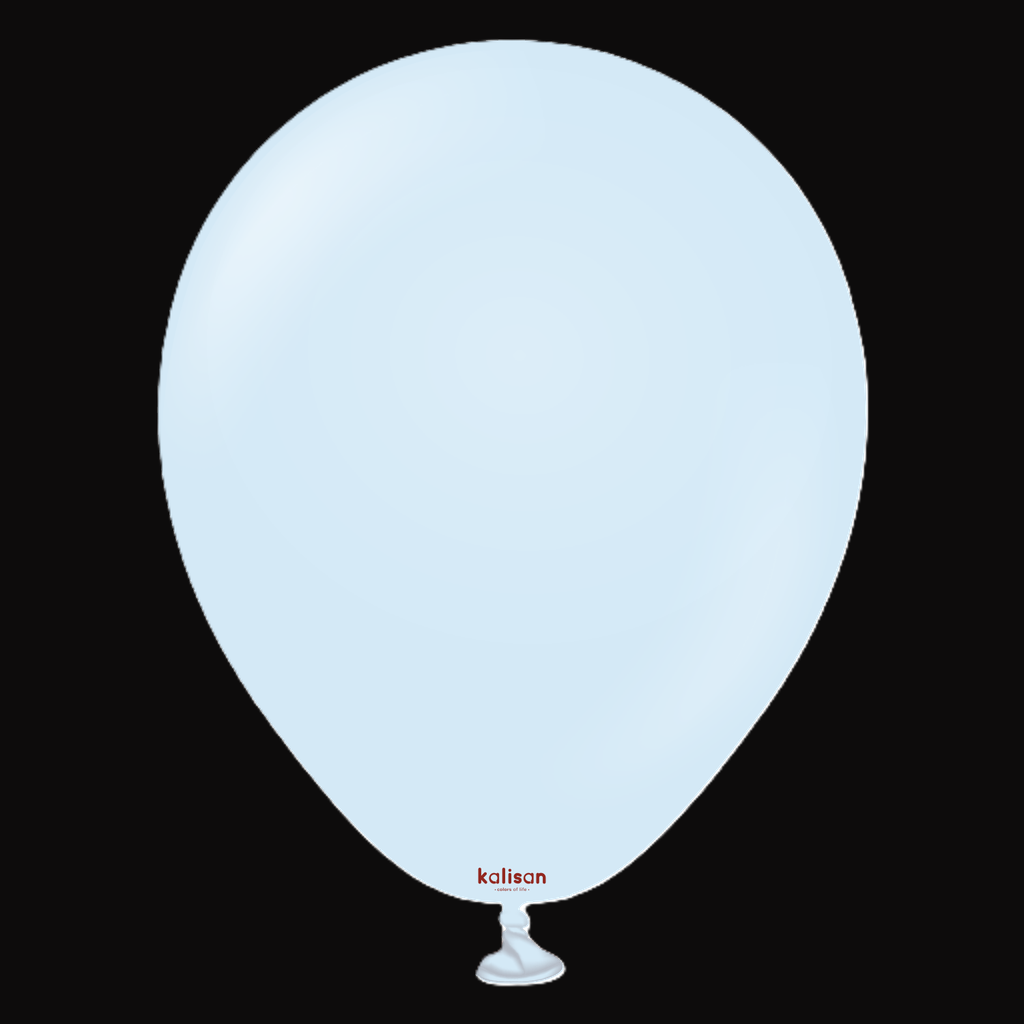 5" Macaron Baby Blue 100ct - Kalisan