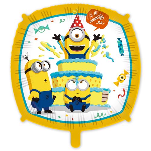 Alu Carré Minions 46Cm - Licence  