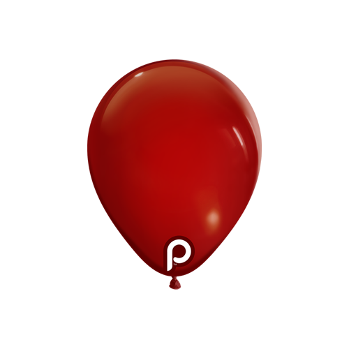 [PL-GARN-5] 100 Ballons 5" Garnet - Prima