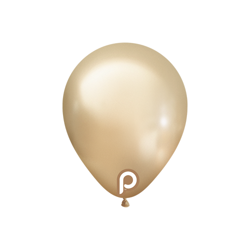 [PL-GCHA-5] 100 Ballons 5" Glam TM Champagne - Prima