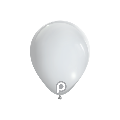[PL-WHIT-5] 100 Ballons 5" White - Prima