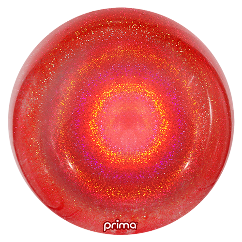 [PS-BGGL-22] 1 Sphère TM 20" Red Glitter - Prima