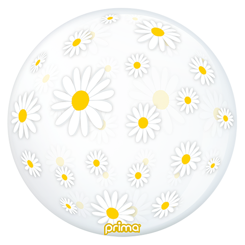 [PS-WTDZ-22] 1 Sphère TM 20" White Daisies - Prima