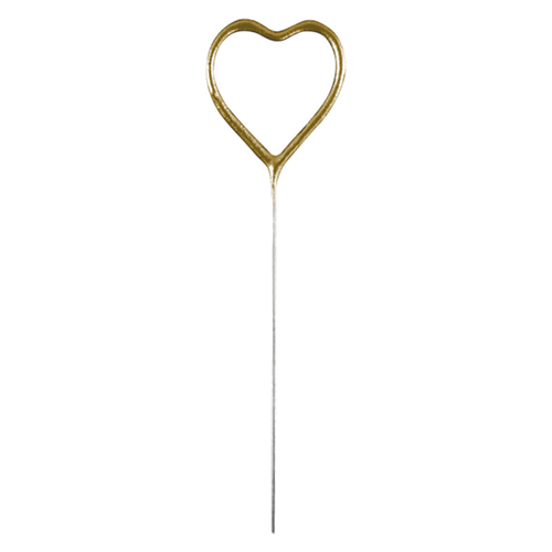 [9917686] 1 Magic Candle Heart Form 17cm - Amscan