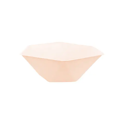[9918262] Lot de 6 Bols Hexagonaux Décor Abricot 15.8cm  