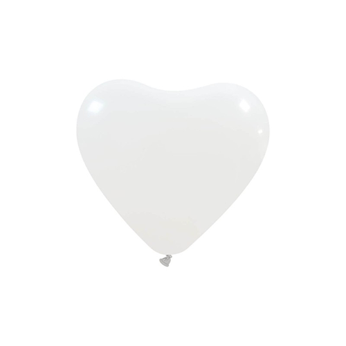 [GPF/27.16] 100 bal 8" Coeur Blanc - Cattex