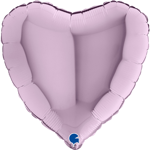 [G04013L] Coeur Lilac 4" Vrac - Grabo