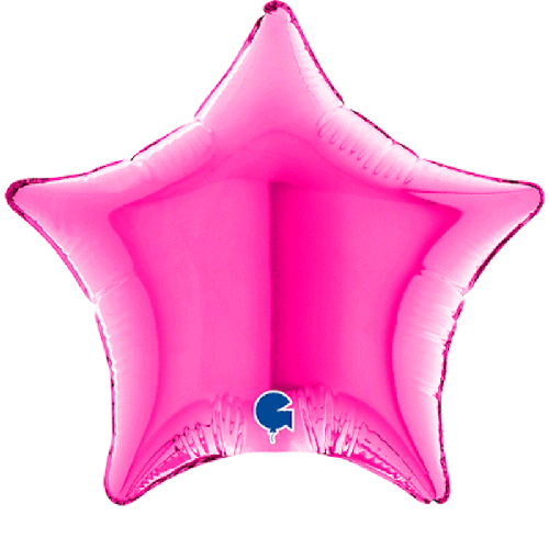 [G04214M] Étoile Magenta 4" Vrac - Grabo