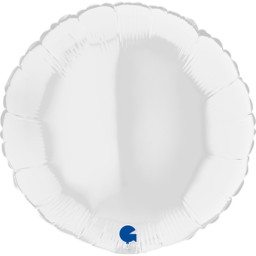 [G09118WH] Rond Blanc 9" - Grabo