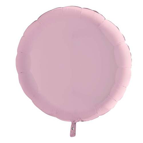 [G09122PP] Rond Rose Pastel 9" Vrac - Grabo