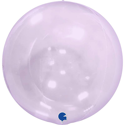 [G1574109SVL] Globe Transparent Lilac 4D 15" Vrac - Grabo