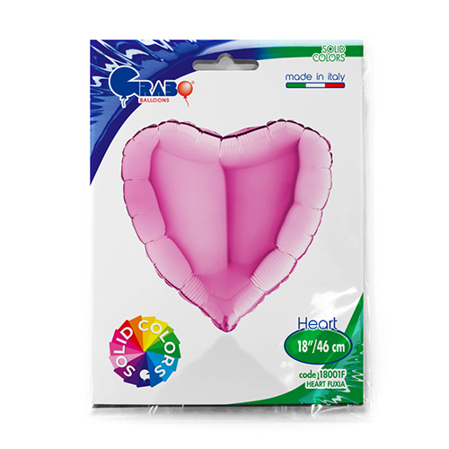 [G18001F-P] Coeur Fuchsia 18"  - Grabo