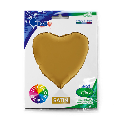 [G180S00G-P] Coeur Satin Gold 18" - Grabo