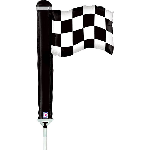 [G19121] Checkered Flag Mini 14" Vrac - Grabo