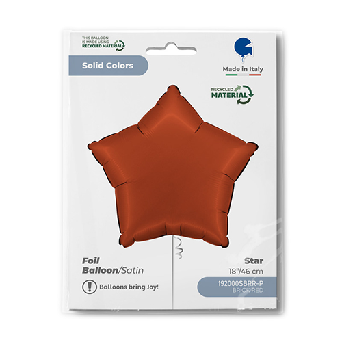 [G192000SBRR-P] Étoile Rouge Brique Satin 19" - Grabo