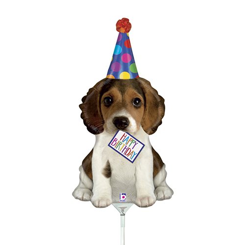 [G19561] Birthday Puppy 14" Vrac - Grabo