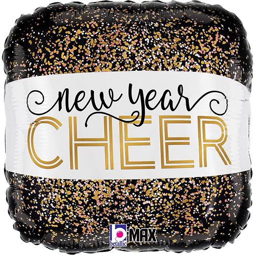 [G26150P-P] Metallic New Year Cheer 18" - Grabo - FDS