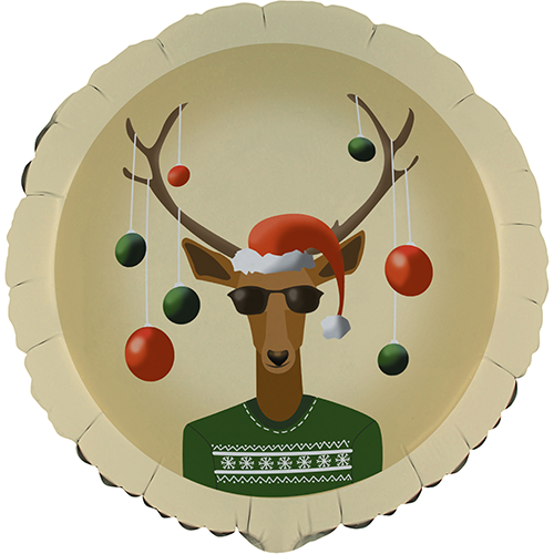 [G78031-P] Christmas Reindeer 18" - Grabo - FDS